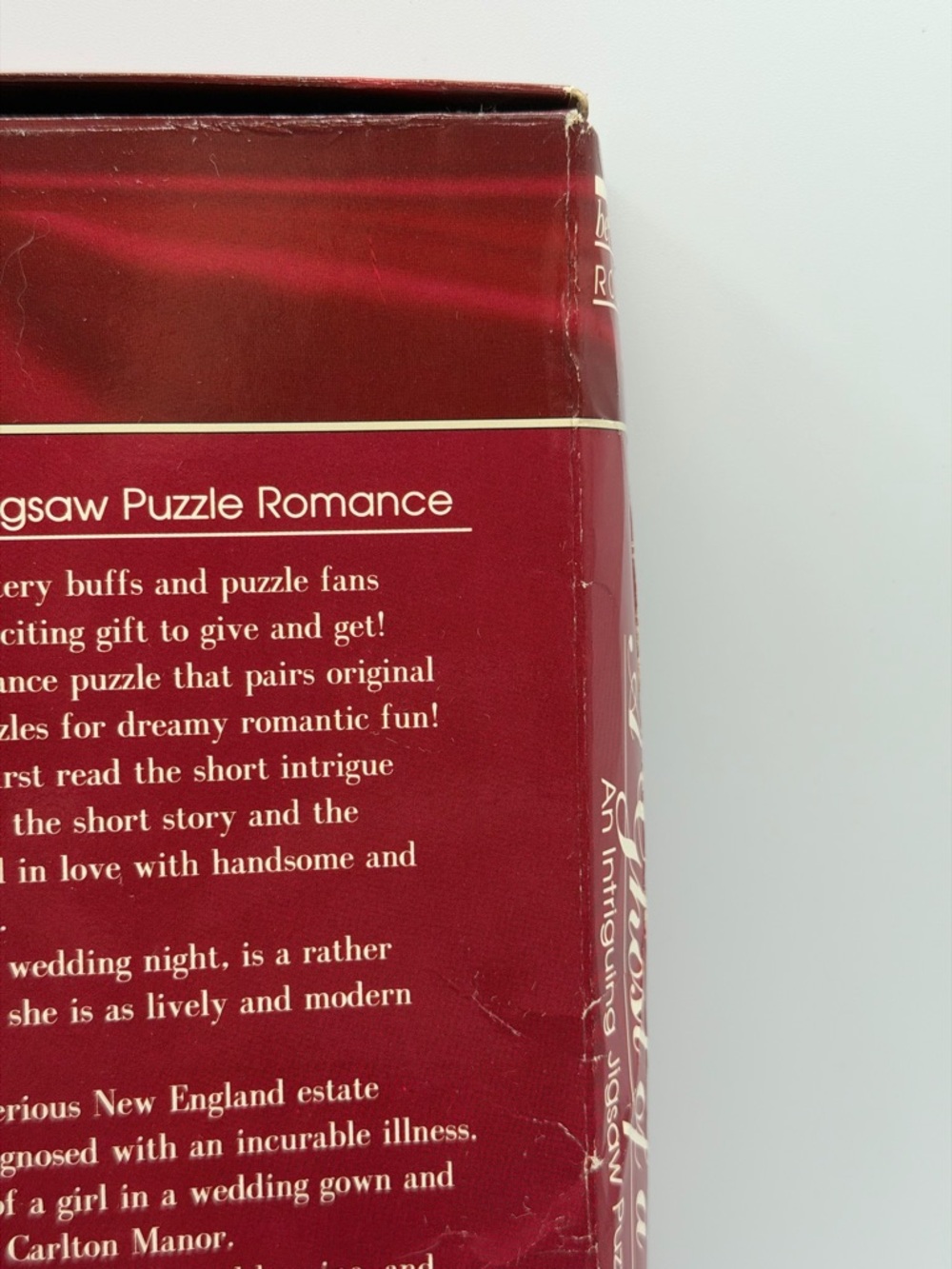 Ghost of a Chance 500 Piece Jigsaw Puzzle Clues Solve the Mystery Romance 1989 - Picture 3 of 15
